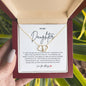 To My Daughter Gold and Diamond Hearts | If I could only give you on thing in this life,