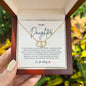 To My Daughter Gold and Diamond Hearts | If I could only give you on thing in this life,