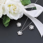 Love Knot Earrings & Necklace Set