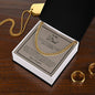 To My Dad | I Want You to Know...Cuban Necklace