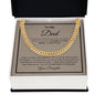 To My Dad | I Want You to Know...Cuban Necklace