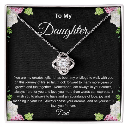 Love Knot Peonies To My Daughter